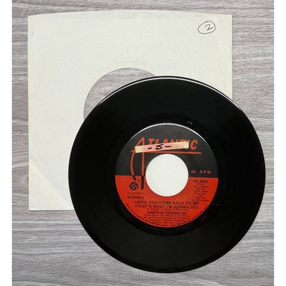 Aretha Franklin Until You Come Back To Me / If You Dont Think 45 Record Soul - Picture 2 of 4